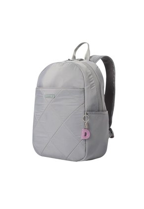 Llavero De Goma Abc Color Morado