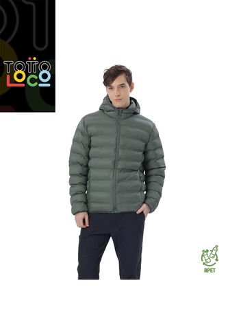 Chaqueta Acolchada Para Hombre Colormen Pro Verde Totto