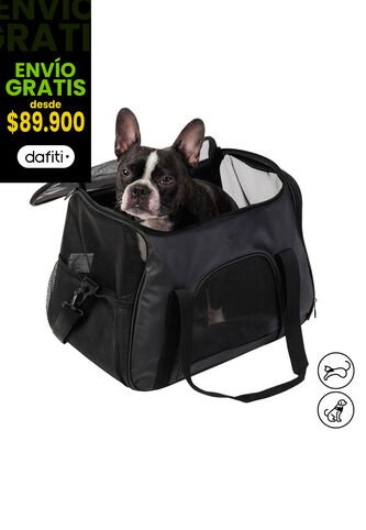 Tula Cargadora Para Mascota Marley 2.0 Negro Totto