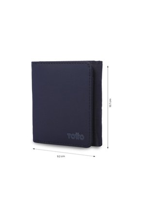 Billetera Hombre Wood 2 Grande Con RFID Blocker Azul