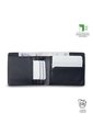 Billetera Hombre Saffiano Con RFID Blocker Azul de Totto