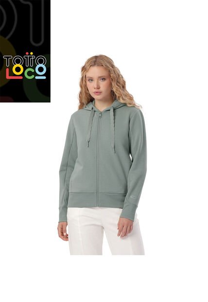 Buzo Deportivo Para Mujer Haily 2.0 Verde