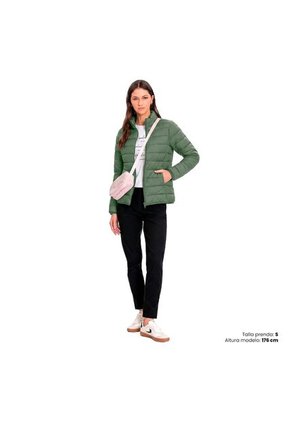 Chaqueta Acolchada Para Mujer Colora