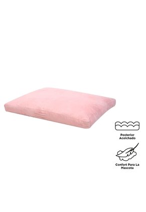Cama Para Perro Zeus L Color Rosada