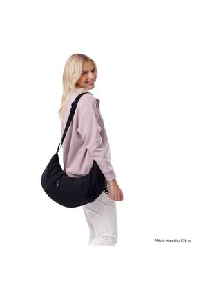 Bolso Banana Bag Para Mujer Escandinavia Mediano Negro