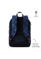 Morral Para Hombre Marvel Blue Mediano Azul de Totto