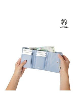 Billetera Bel Con RFID Blocker Azul