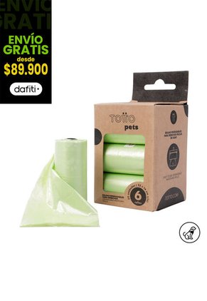 Bolsa Para Mascota Poopbag Lampy Verde