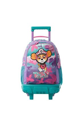 Morral Con Ruedas Niña Paw Patrol Mediano Morado