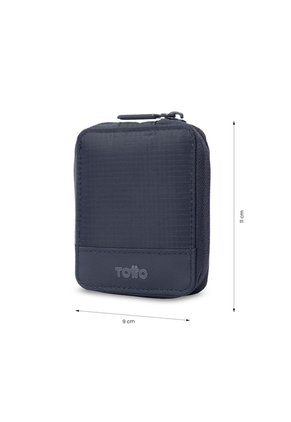 Billetera Hombre Wood Mediana Con RFID Blocker Azul