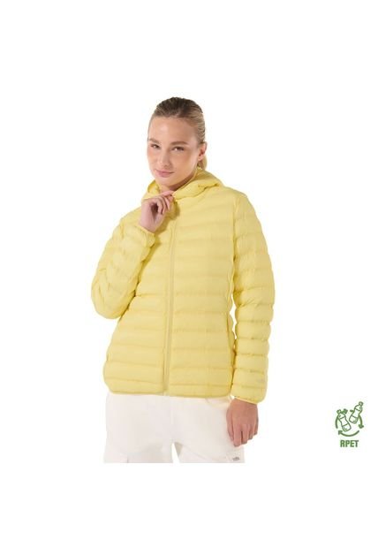 Chaqueta Acolchada Para Mujer Colorfull Pro Amarilla
