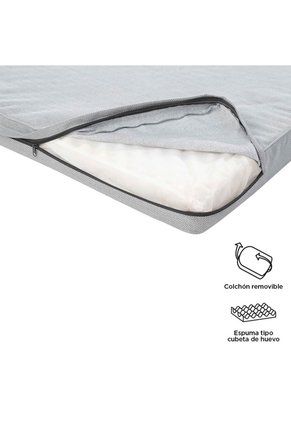 Cama Para Perro Danko L Gris