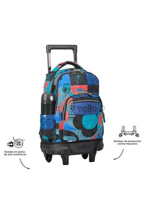 Morral Rue Bomper Resma Con Ruedas