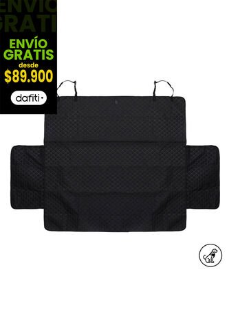 Protector De Carro Para Mascotas De Baul Trunk Negro Totto