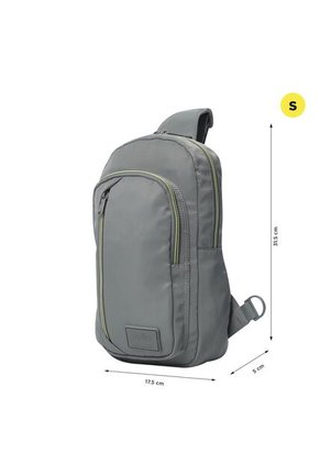 Bolso Hombre Porta Tableta 10" Tracer Gris