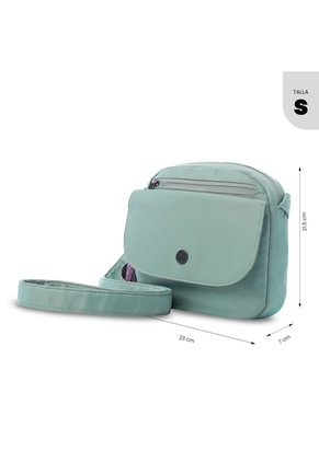 Bolso Para Mujer Corneana Tipo Crossbody Pequeño Verde
