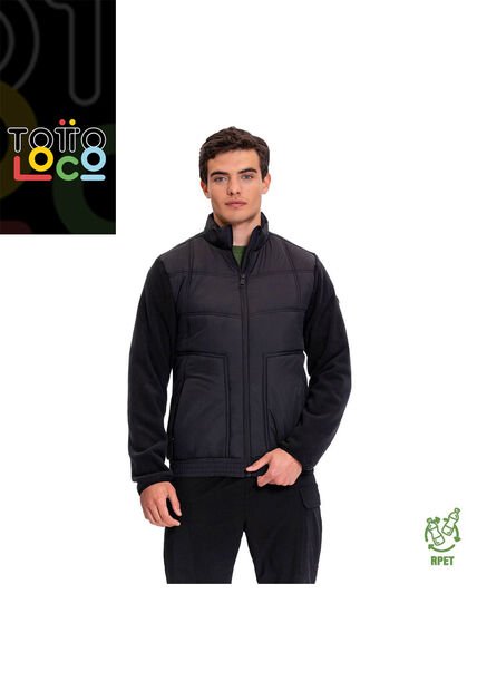 Chaqueta Acolchada Para Hombre Jetty Negra
