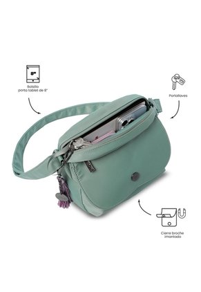 Bolso Para Mujer Corneana Tipo Crossbody Pequeño Verde