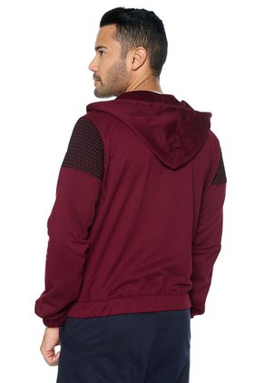 Hoodie Abierto Vinotinto Towers