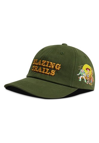 Gorra Dad Cap Disney Toy Story 5 Blazing Trails Verde Militar Oto Caps Toy Story