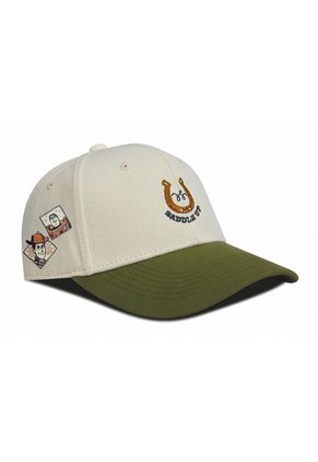 Gorra Disney Toy Story 5 Saddle Up Beige Y Verde Oliva Otocaps