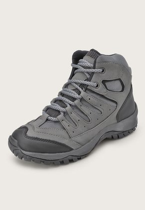 Bota Outdoor Gris-Negro Trak