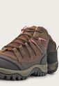 Bota Outdoor Tabaco-Rosa-Negro Trak de Trak