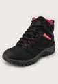 Bota Outdoor Negro-Fucsia-Gris Trak de Trak
