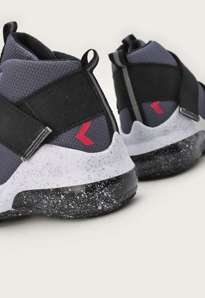 Tenis Basketball Gris-Negro-Blanco-Fucsia Trak