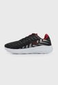 Tenis Lifestyle Negro-Blanco-Plateado-Rojo TREME Speed de TREME