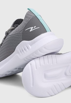 Tenis Training Gris-Blanco-Azul TREME Marlil