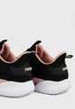 Tenis Lifestyle Negro-Rosa-Blanco TREME de TREME