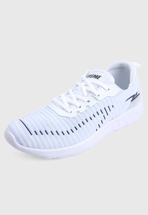 Tenis Training Celeste-Blanco-Negro TREME