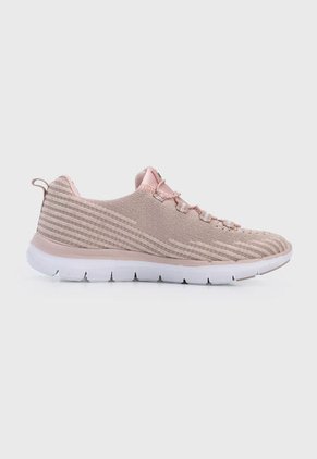 Tenis Running Oro Rosa-Blanco TREME Lauter