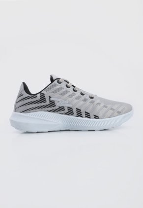 Tenis Lifestyle Gris-Blanco-Negro TREME Speed