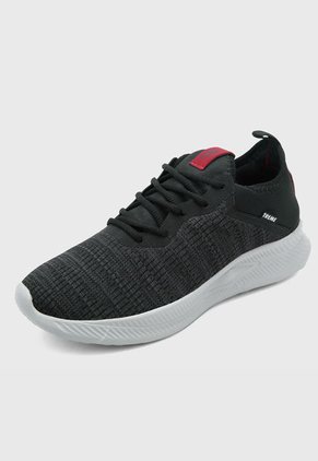 Tenis Lifestyle Gris-Rojo TREME Lenter