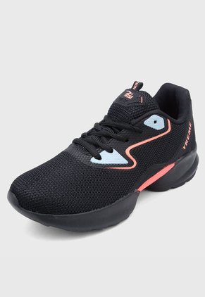 Tenis Lifestyle Negro-Rosa-Azul TREME Dualper