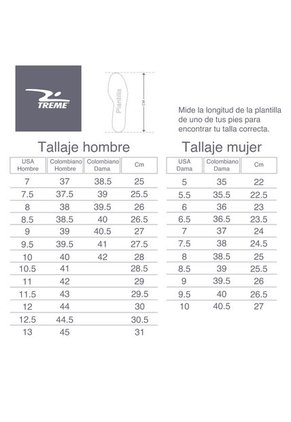 TENIS TREME MUJER 10-32300 Talla 7.5