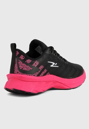 Tenis Negro-Fucsia TREME