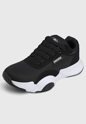 Tenis Lifestyle Negro-Blanco TREME Jorfing