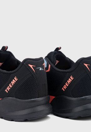 Tenis Lifestyle Negro-Rosa-Azul TREME Dualper