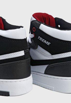 Bota Lifestyle Blanco-Negro TREME Remir