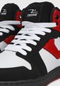 Bota Lifestyle Negro-Blanco-Rojo TREME Dogmer de TREME