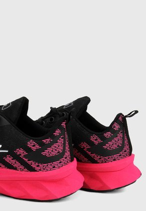 Tenis Negro-Fucsia TREME