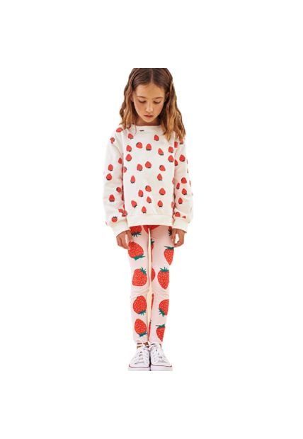Legging Rosado Tres Ovejas Strawberry Rain