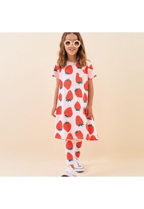 Legging Rosado Tres Ovejas Strawberry Rain