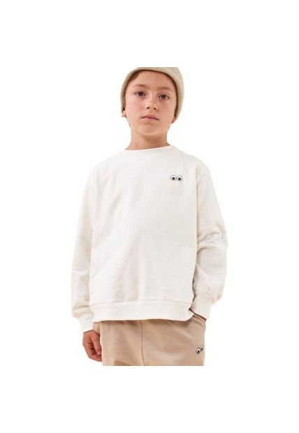 Buzo Crudo Tres Ovejas Basicool Milky Milk