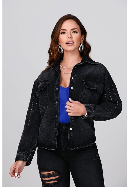 Chaqueta Oversize Negro Trucco's