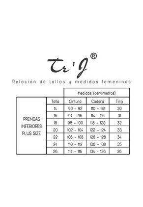 Jean Tiro Medio Plus Size Para Dama – Trucco’s Jeans