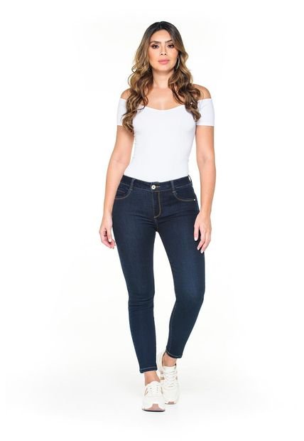 Jeans Tiro Alto Clásico Levanta Cola Dama Trucco's - Compra Ahora | Dafiti  Colombia